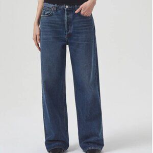 AGOLDE Low Slung Baggy Jeans IMGE 29 Rigid Denim Quiet Luxury